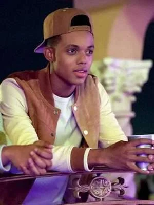 Alternative view of Bel-Air Will Smith Varsity Brown Jacket