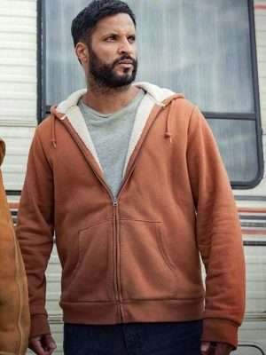 Alternative view of American Gods S03 Shadow Moon Hoodie