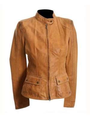 Avengers Age of Ultron Natasha Romanoff Brown Jacket