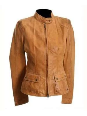 Avengers Age of Ultron Natasha Romanoff Brown Jacket