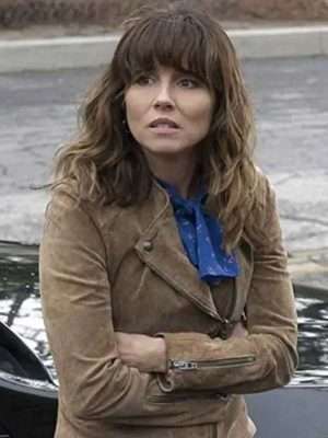 Dead to Me Linda Cardellini Suede Jacket