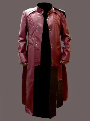 Guardians Of The Galaxy Star Lord Leather Coat