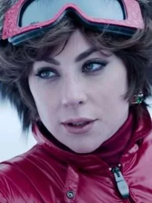 Alternative view of House Of Gucci Lady Gaga Maroon Jacket