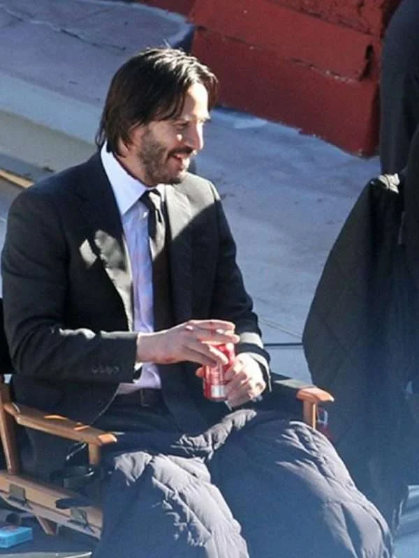 John Wick Keanu Reeves 2 Black Suit - Image 3