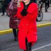 Meg Donnelly 100th Thanksgiving Day Coat