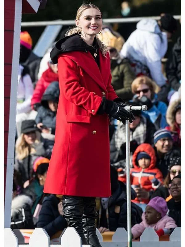 Meg Donnelly 100th Thanksgiving Day Coat - Image 2