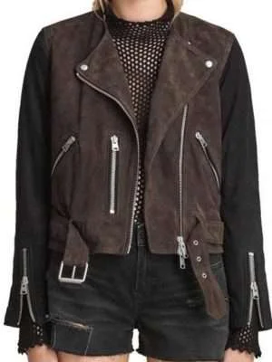 Arrow Katie Cassidy Suede Jacket