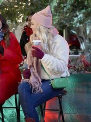 Alternative view of A Nashville Christmas Carol Jessy Schram White Jacket