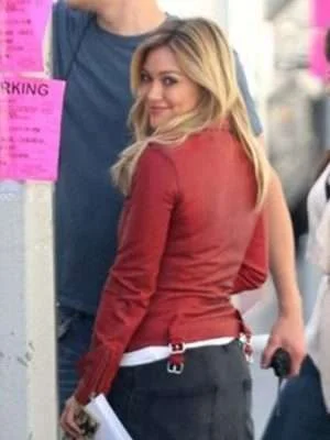 Alternative view of Kelsey Peters Younger Hilary Duff Leather Jacket