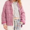 Heartland Season 15 Lou Fleming Pink Quilted Jacket