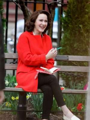 The Marvelous Mrs. Miriam Maisel Orange Coat