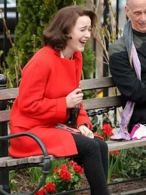 Alternative view of The Marvelous Mrs. Miriam Maisel Orange Coat
