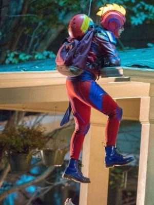 Alternative view of Ms. Marvel 2022 Kamala Khan Leather Jacket