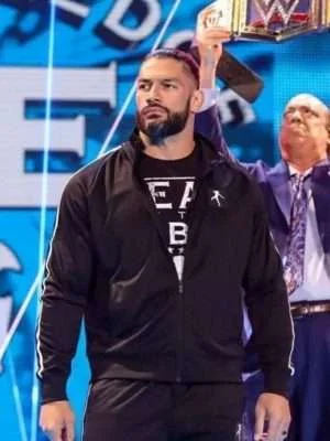 Roman Reigns Black Tracksuit