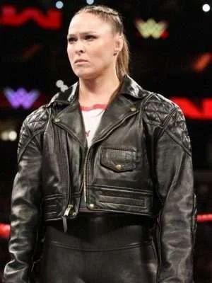 WWE 38 Ronda Rousey Leather Jacket
