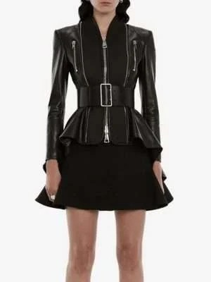 Alternative view of Beth Phoenix WWE Leather Jacket