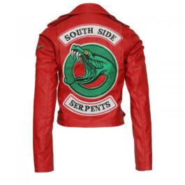 Alternative view of Riverdale Southside Serpents Red Jacket