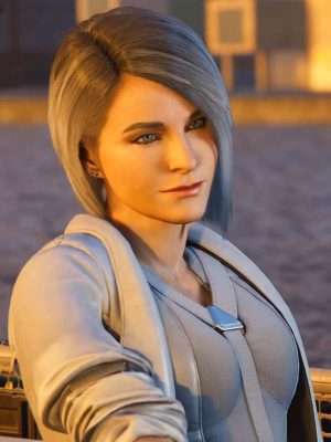 Alternative view of Spider-Man PS4 Silver Sable Coat