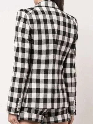 Alternative view of Emily In Paris Emily Cooper Check Blazer