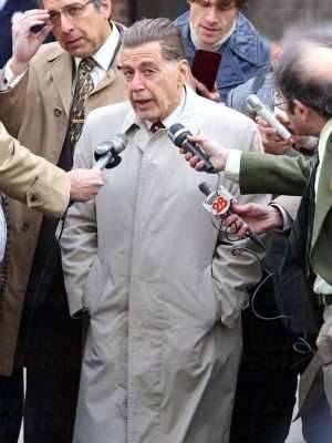 Alternative view of Al Pacino The Irishman Jimmy Hoffa White Coat