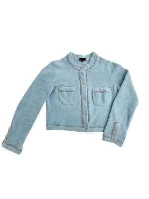 Emily In Paris Emily Cooper Blue Cardigan