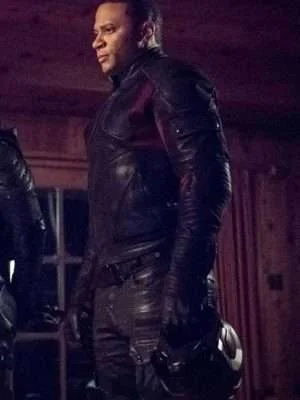 Alternative view of Arrow Season 6 John Diggle Jacket