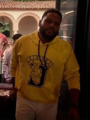 Anthony Anderson Black-ish Yellow Hoodie