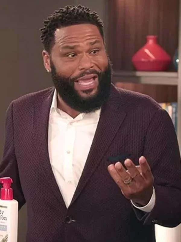 Black-ish S08 Andre Johnson Jacquard Blazer - Image 2