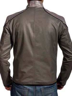 Alternative view of Black Adam Leather Jacket