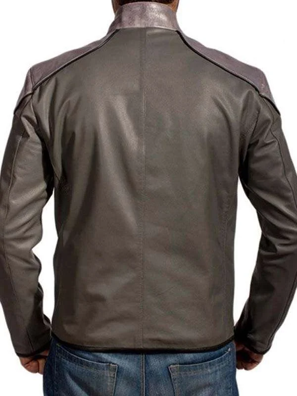 Black Adam Leather Jacket - Image 2