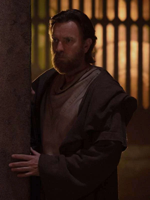 Master Jedi Kenobi Brown Cloak - Image 3
