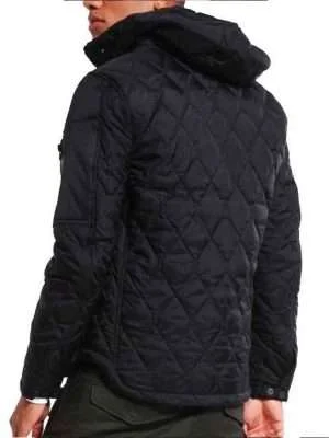 Alternative view of Chicago P.D. S08 Officer Kevin Atwater Quilted Jacket