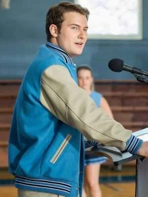Alternative view of 13 Reasons Why Baseball Bomber Jacket