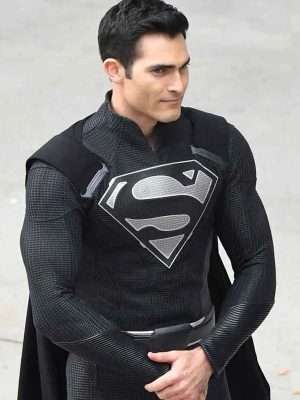 Alternative view of Superman Suit Elseworld Black Jacket
