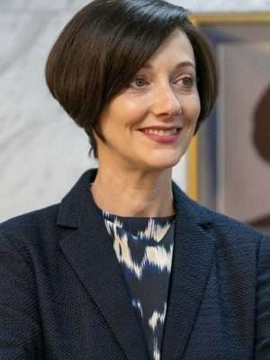 Alternative view of The Thing About Pam (2022) Judy Greer Blazer