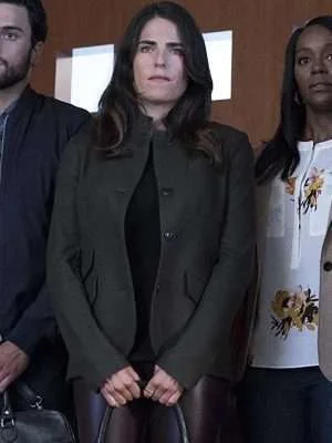 How to Get Away with Murder Karla Souza Green Blazer Jacket