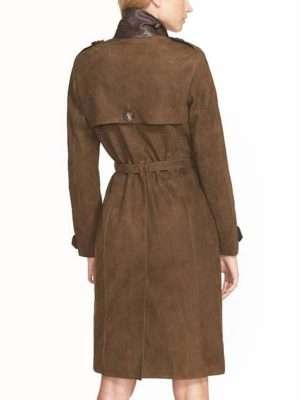 How to Get Away With Murder Laurel Castillo Brown Trench Coat