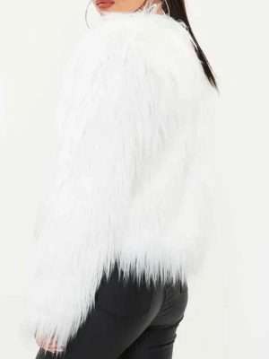 I Hate Suzie Billie Piper White Fur Jacket