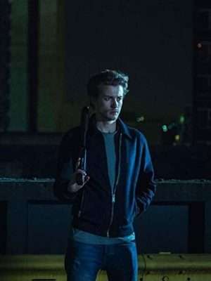 Elijah Rowen Black Fleece Jacket