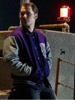 Alternative view of Bryce Walker 13 Reasons Why Letterman Jacket