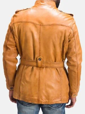 Hunter Fur Leather Jacket