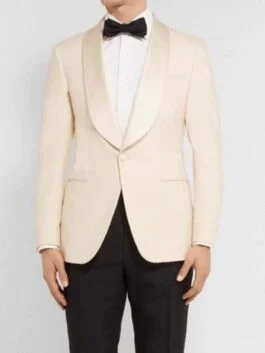 Kingsman Ivory Dinner Tuxedo Jacket