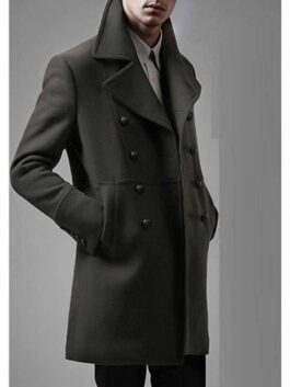 Justice League Arthur Curry Aquaman Gray Coat