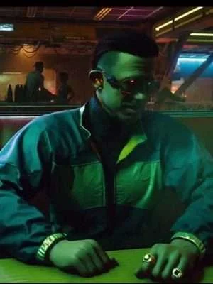 Alternative view of Cyberpunk 2077 Kirk Sawyer Jacket