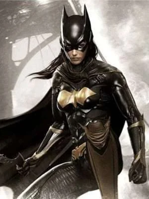 Alternative view of Batman Arkham Knight Batgirl Black Jacket