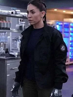 Alternative view of Agents of Shield Natalia Cordova Buckley Jacket