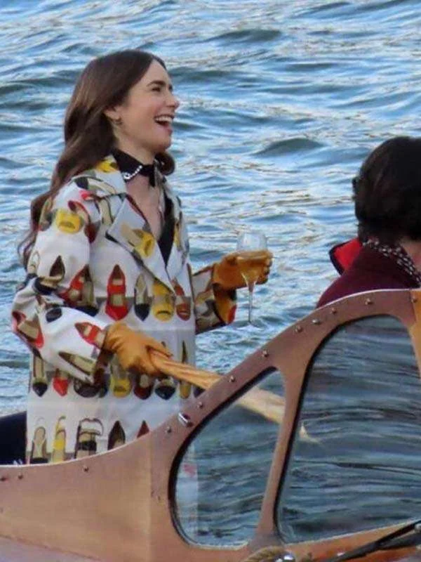Emily in Paris Emily Cooper Trench Coat - Image 4
