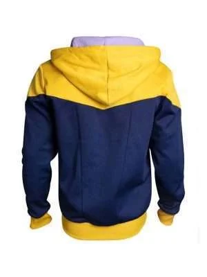 Alternative view of Avengers Endgame Thanos Yellow Hoodie