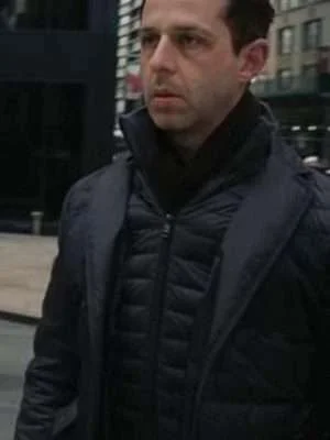 Alternative view of Succession S03 Kieran Culkin Black Jacket