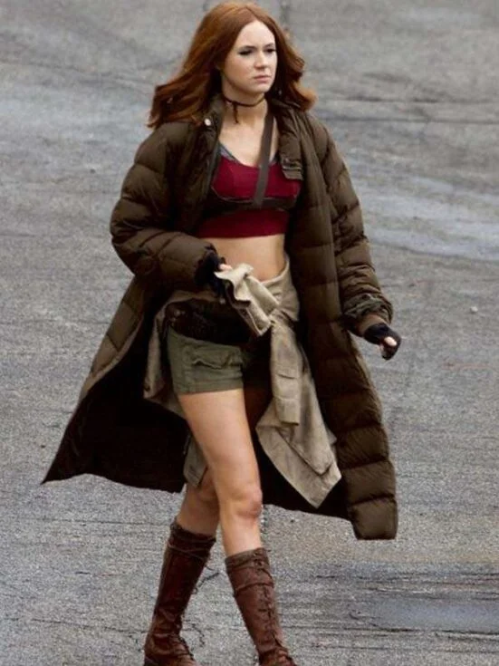 Alternative view of Jumanji Welcome To The Jungle Martha Brown Coat